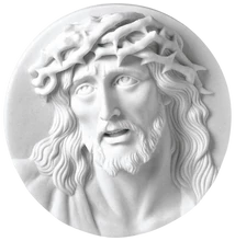 Jézus relief  töviskoszorúval 6159