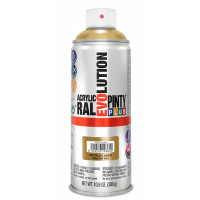 Pinty Plus festék spray metál arany 400ml