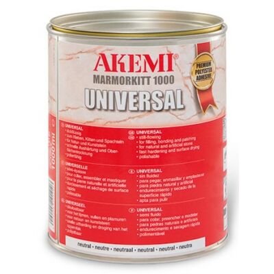 Akemi Marmorkitt 1000 Universal ragasztó fekete